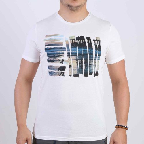 Bakers T-Shirt À Motif - Blanc
