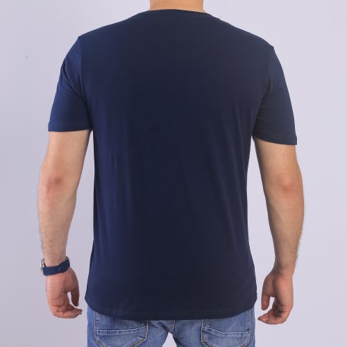 Bakers T-Shirt À Motif - Bleu Marine