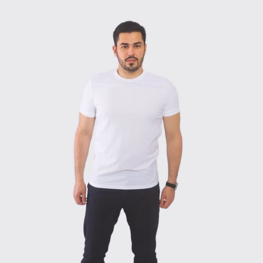 BAKER'S T-Shirt Unis - Homme - Blanc