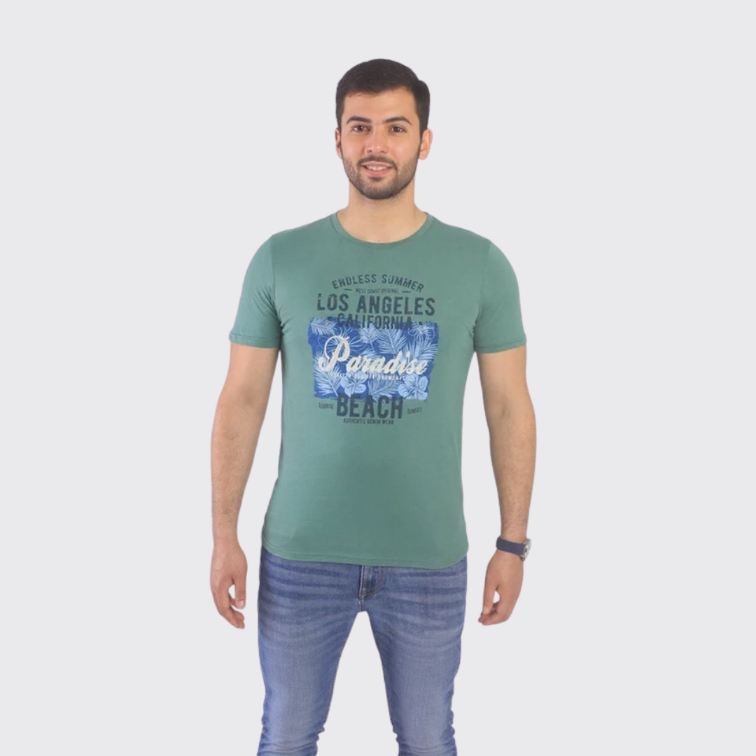 T-shirt à motif - Bekers