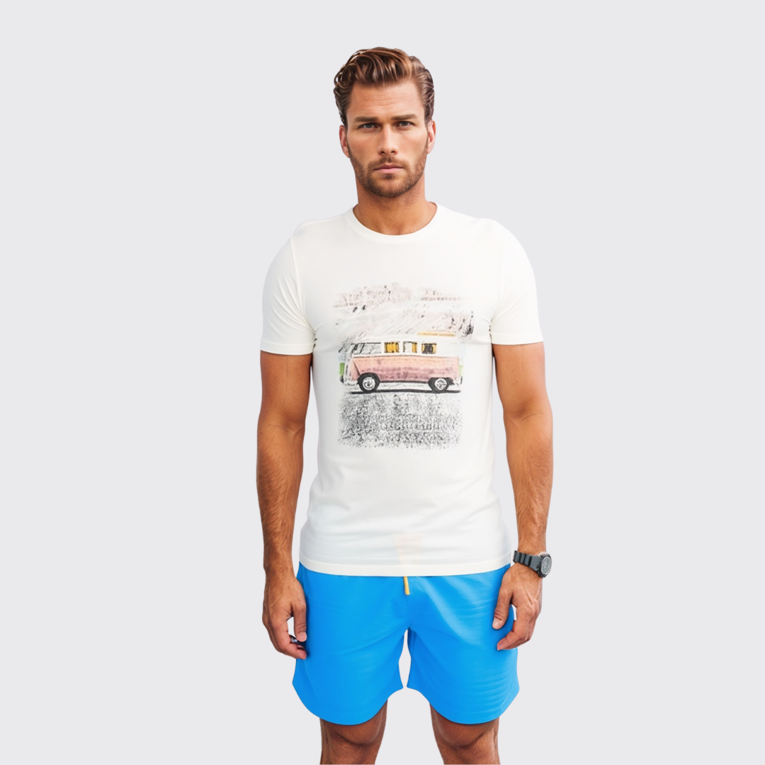 Bakers T-Shirt À Motif - Blanc