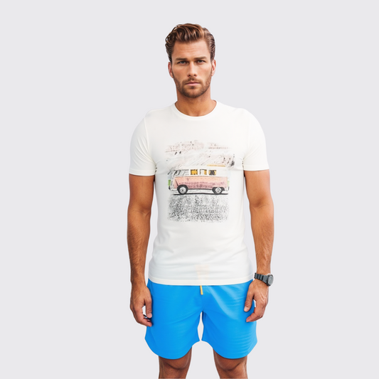 Bakers T-Shirt À Motif - Blanc