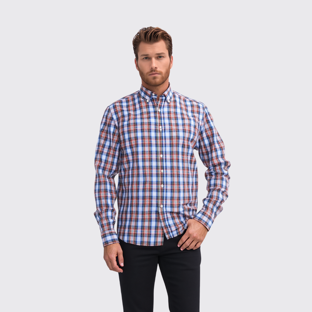 Antonio Bacci Chemises À Carreaux - Multicolore