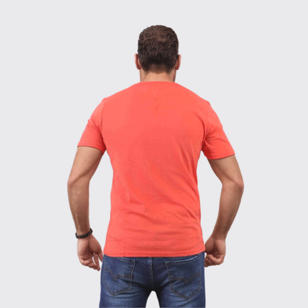 T-shirt Beker's homme - Rouge