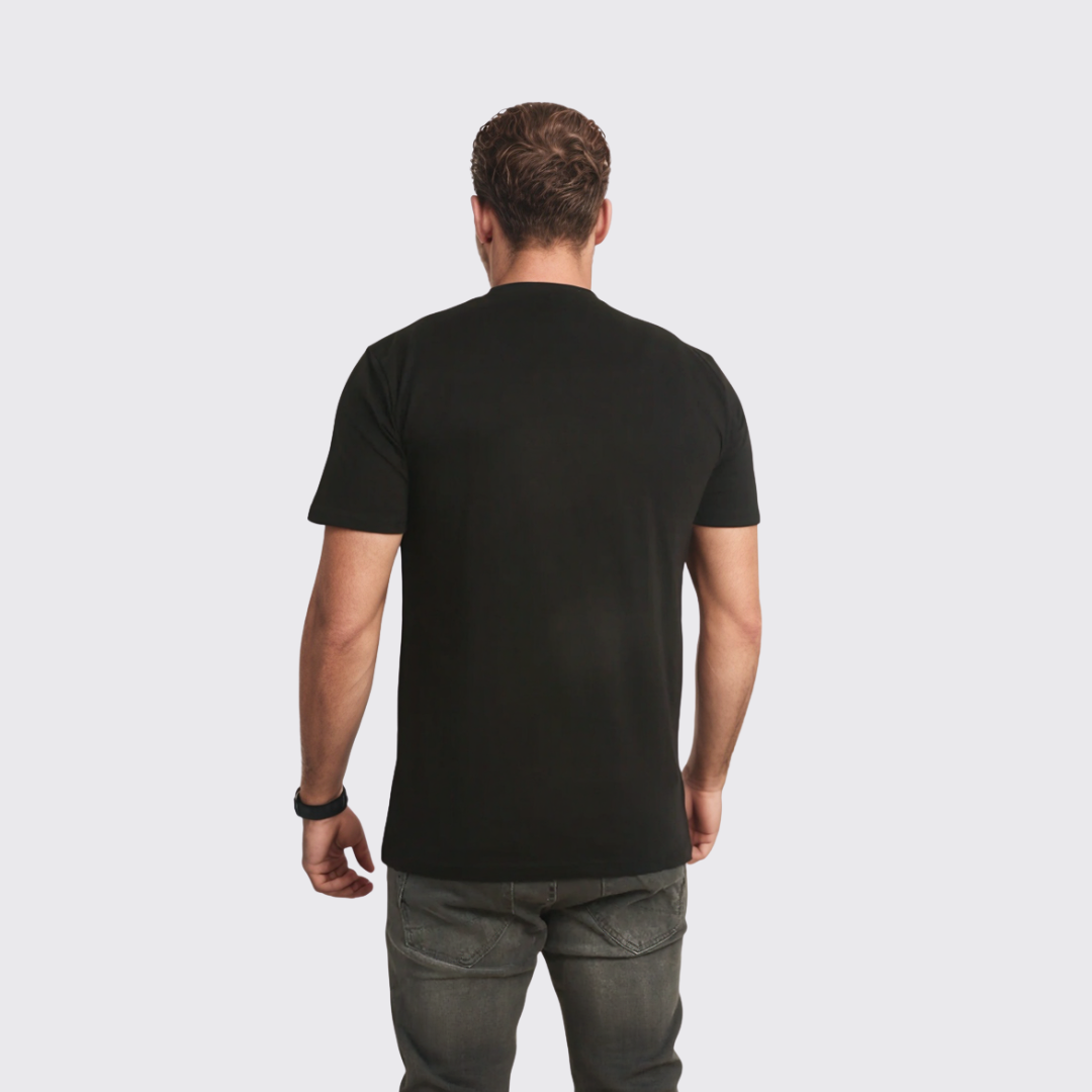 BAKER'S T-Shirt à Motif - Homme - Noir