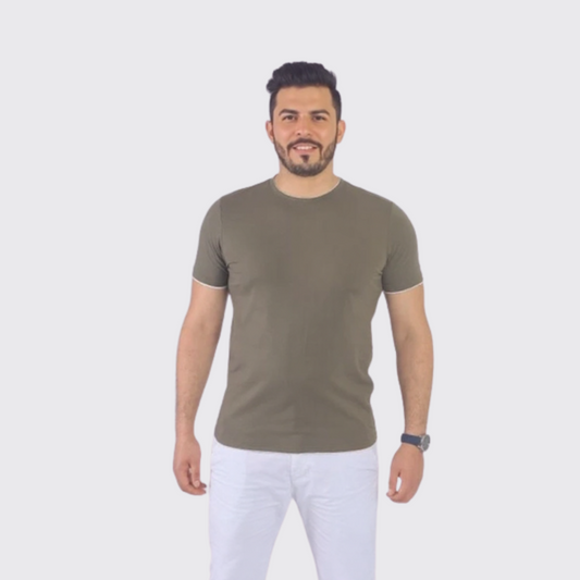 T-shirt Baker's homme Unis - Vert