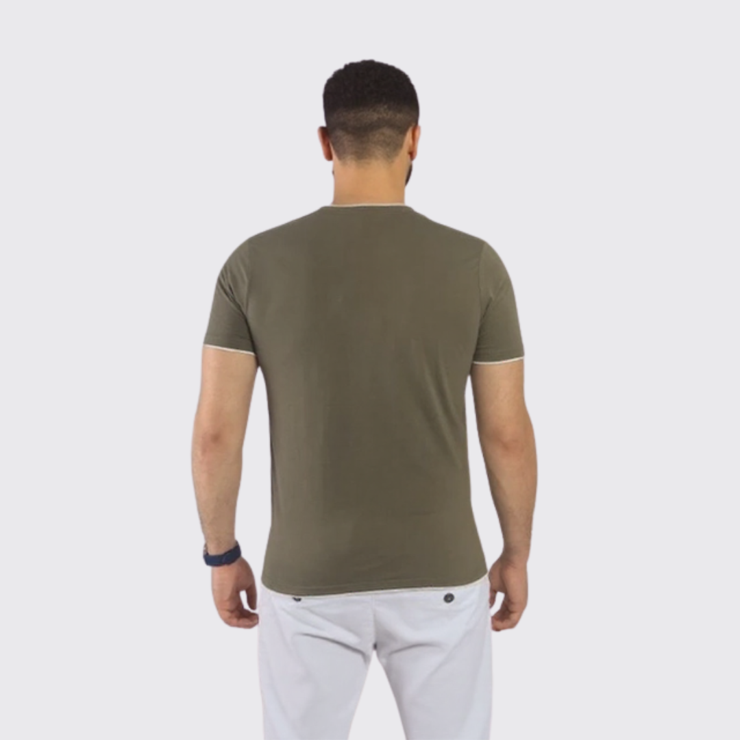 BAKER'S T-Shirt Unis - Homme - Vert