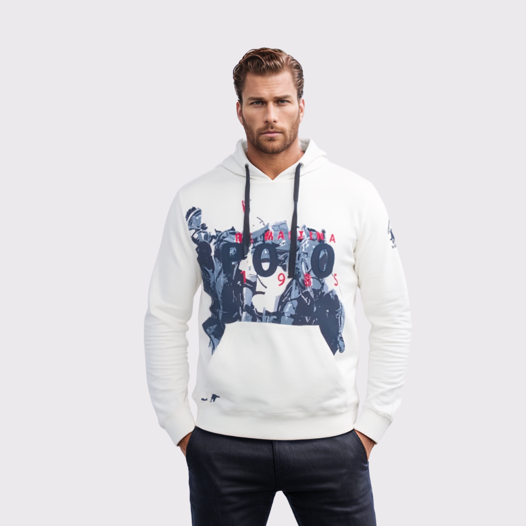 Sweat-Shirt à Capuche - 100 % Cotton - Edition Polo La Martina