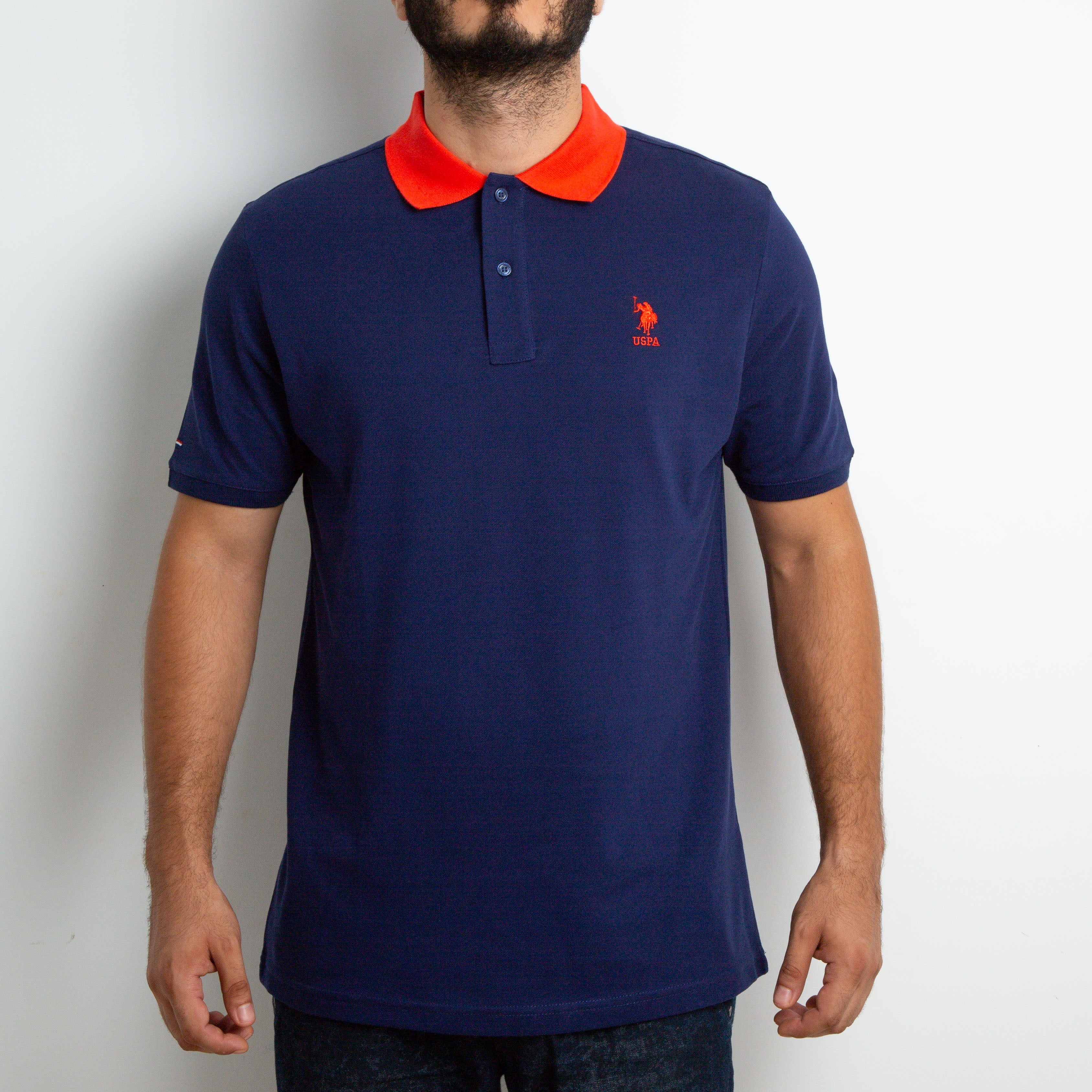 Polo à Motif - Bleu