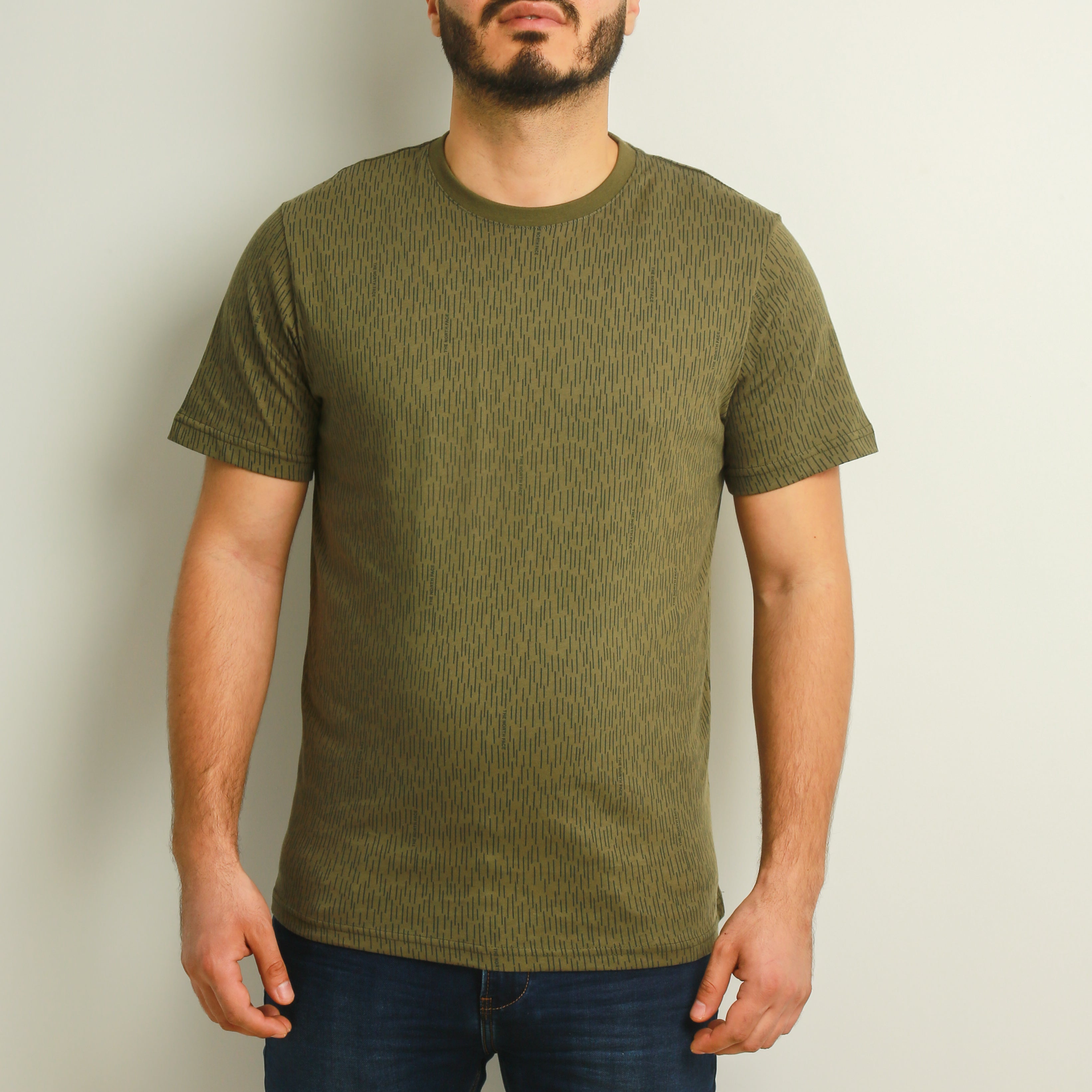 T-Shirt The North Face Homme - Vert Militaire