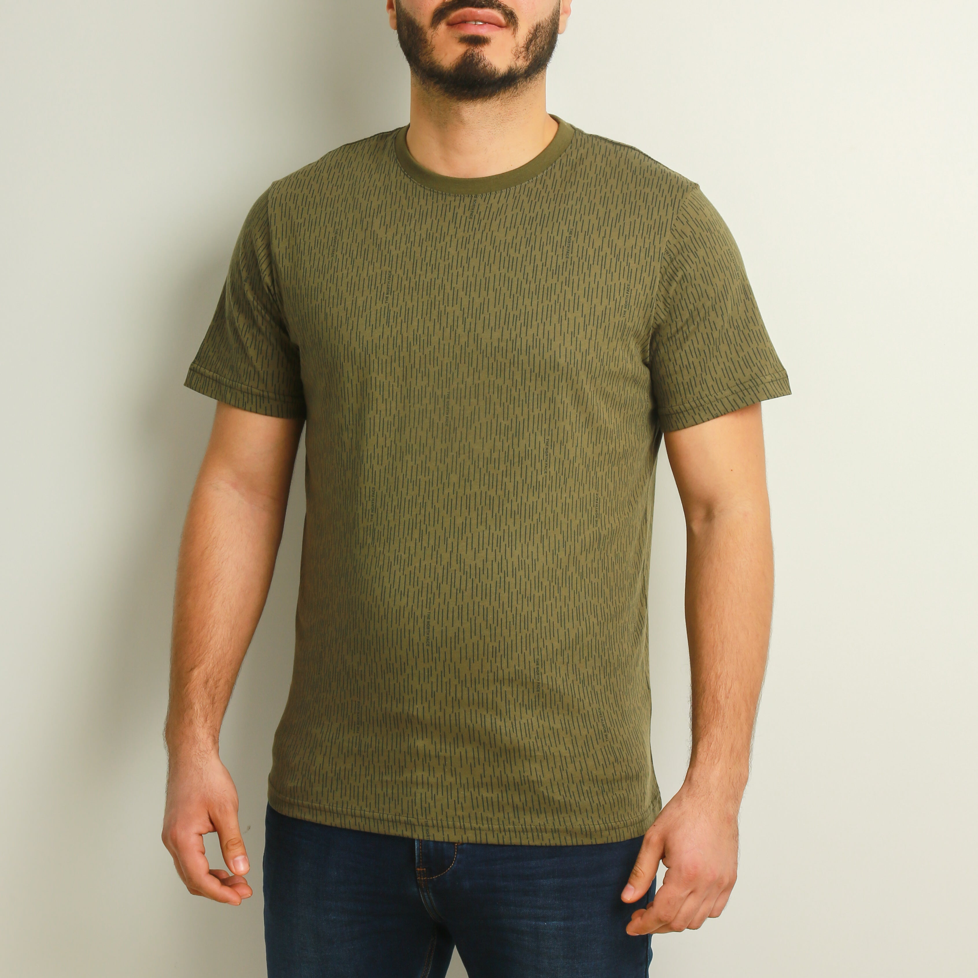 T-Shirt The North Face Homme - Vert Militaire