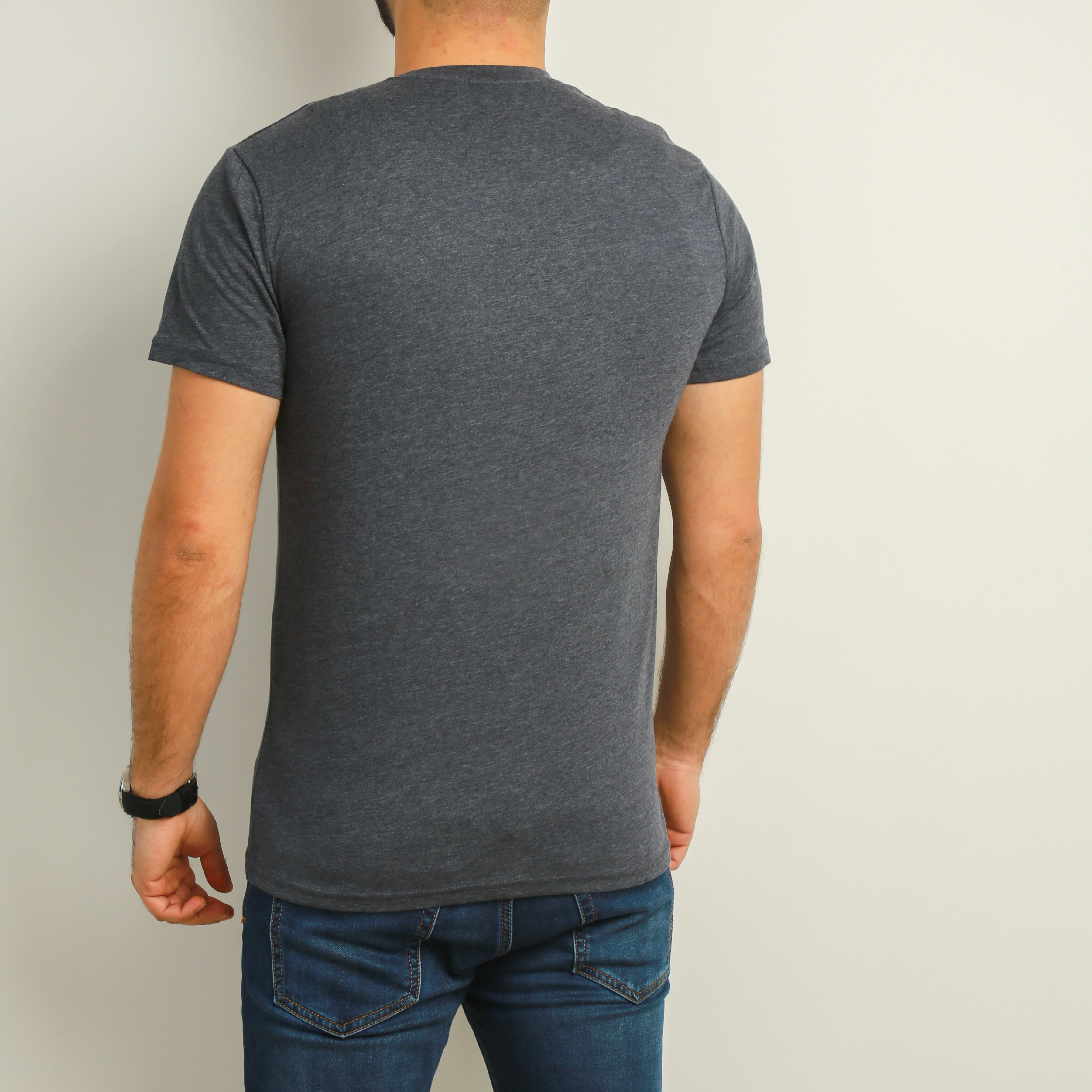 US Polo T-Shirt Homme - Gris