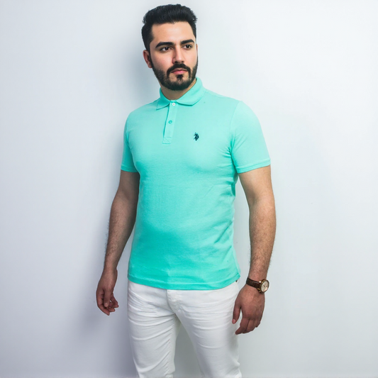 Polo à Motif - Vert