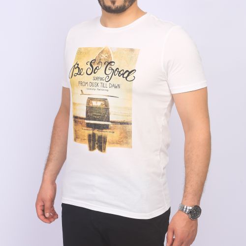 T-shirt à motif Baker's - Blanc