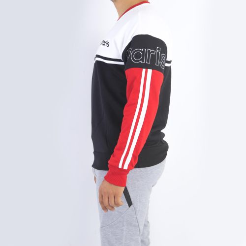 Enos Jeans Sweat-Shirts Homme - Blanc/Noir/Rouge