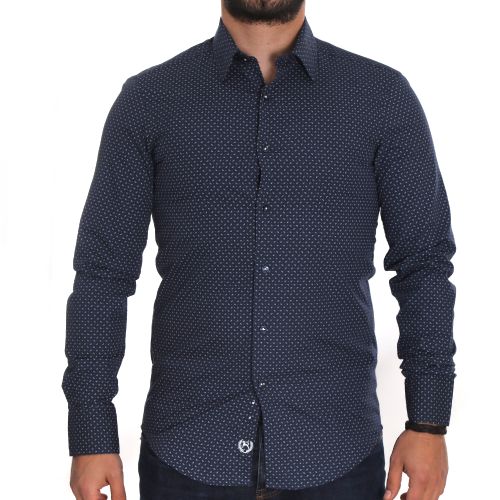 Chemises Slim fit - Homme - Bleu