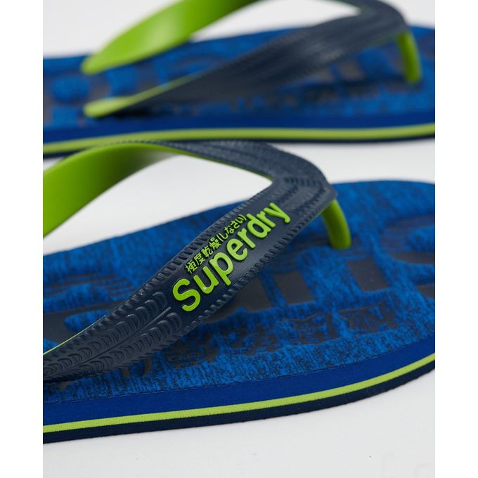 Superdry Tongs Homme - Bleu