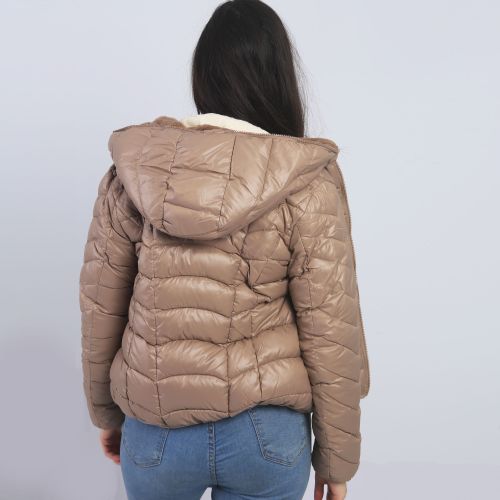 Monte Cervino Vestes À Capuche - Réversible - Beige