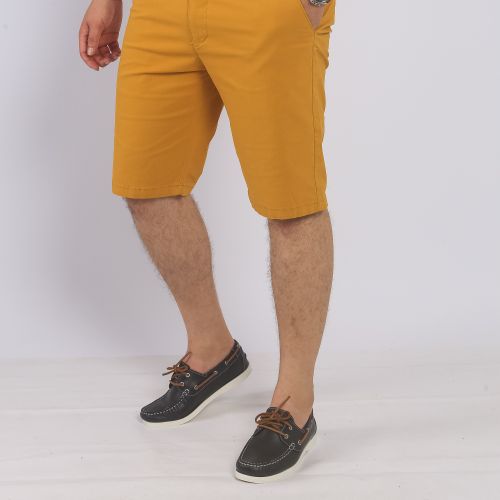 CHISNBAL Short Unis - Homme - moutarde