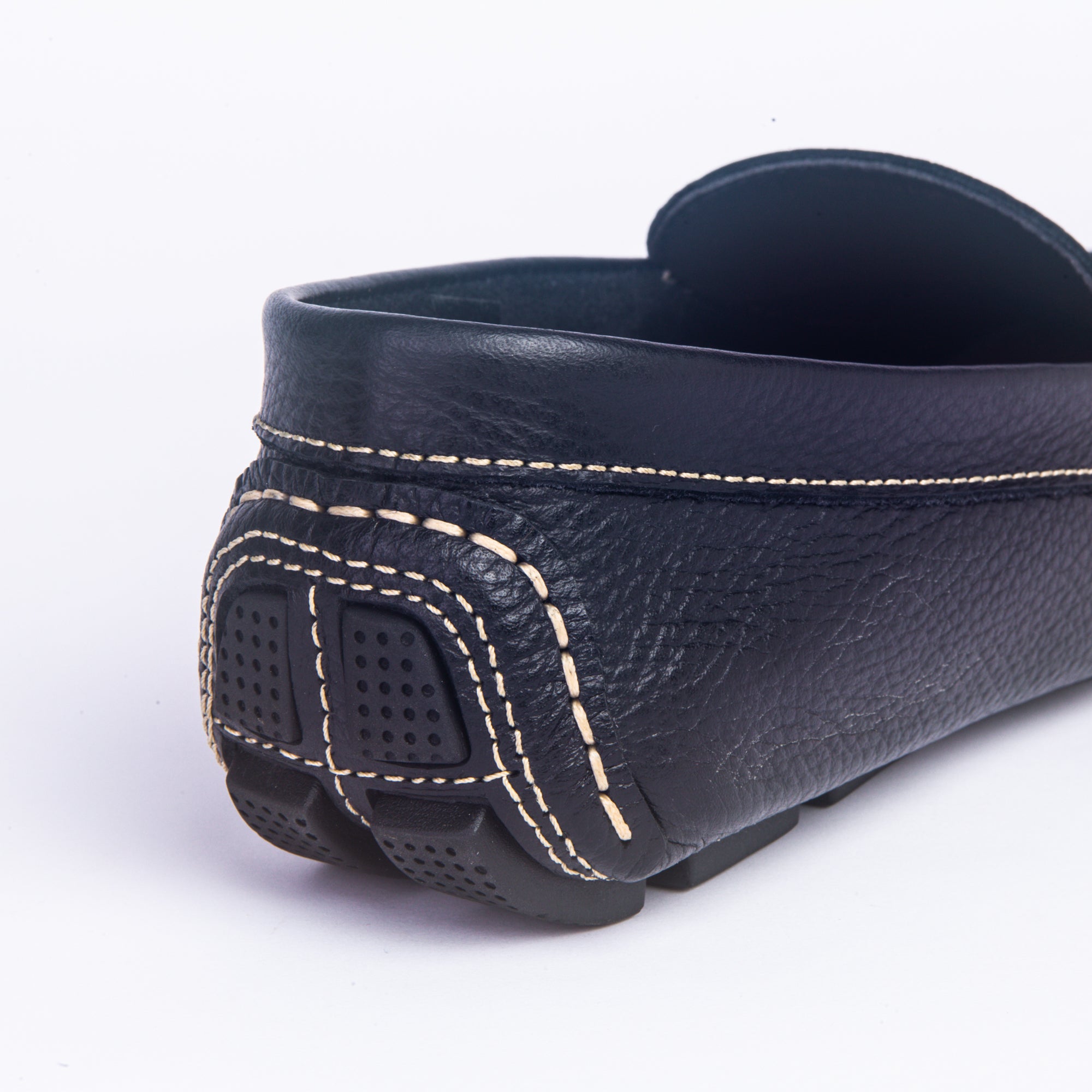 Mocassins en cuir - Noir