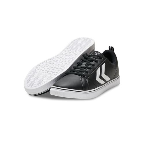 Hummel Baskets 2 Bandes - Unisexe - Noir