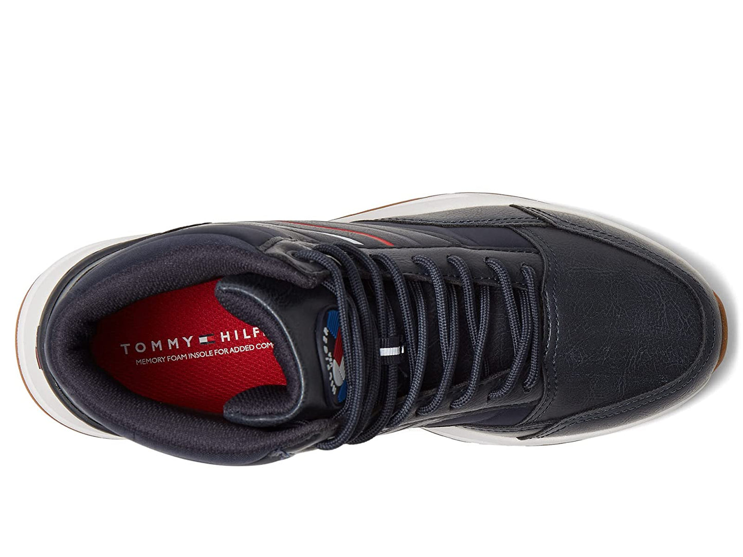 Sneakers Montantes - Tommy Hilfiger - BLEU MARINE