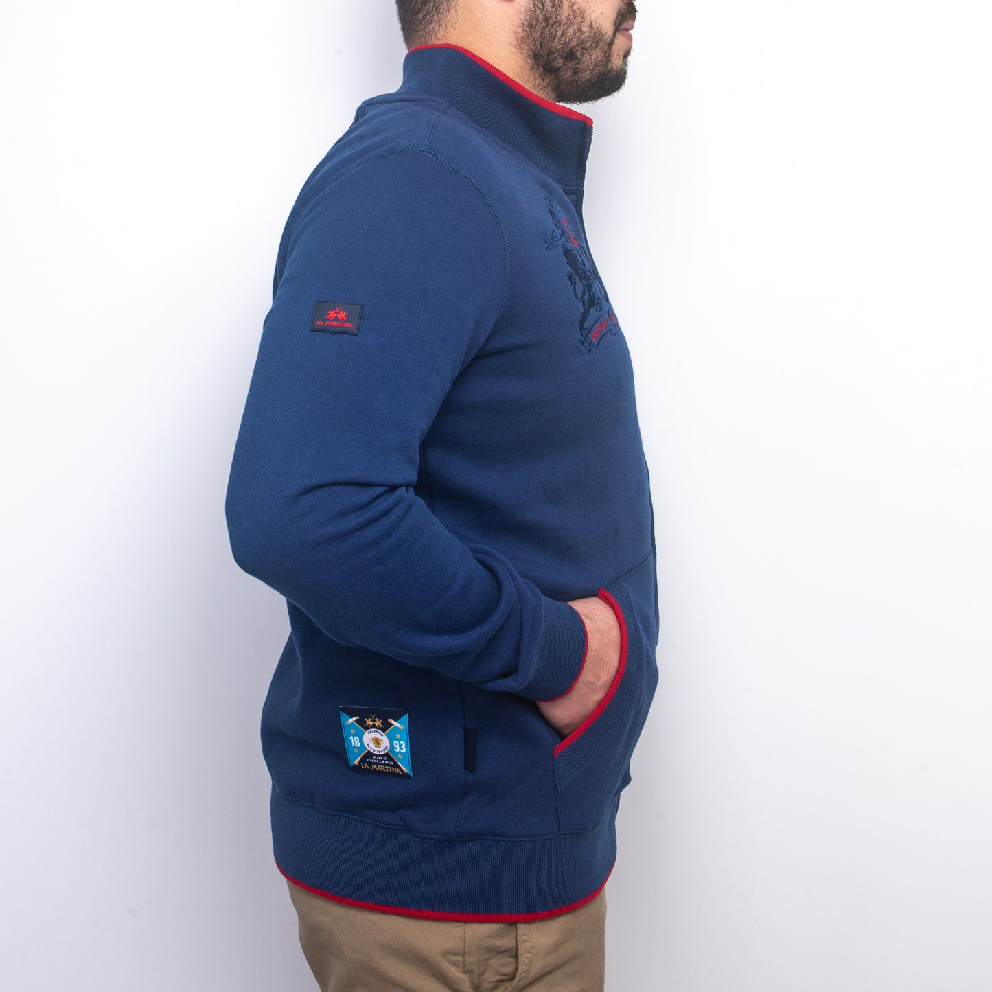 Sweat-shirt  à col montant 100% Cotton - Edition Polo Club