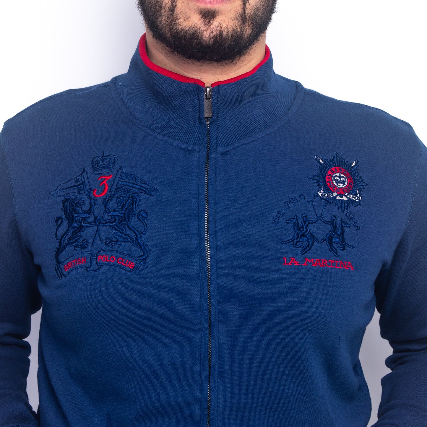 Sweat-shirt  à col montant 100% Cotton - Edition Polo Club