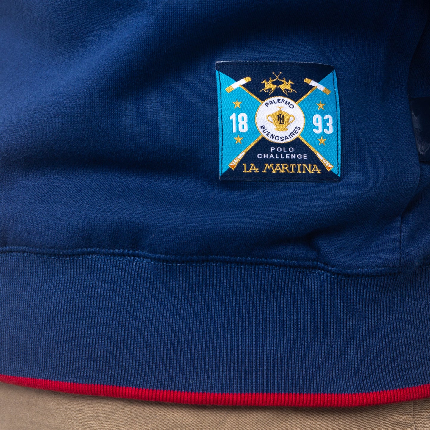 Sweat-shirt  à col montant 100% Cotton - Edition Polo Club
