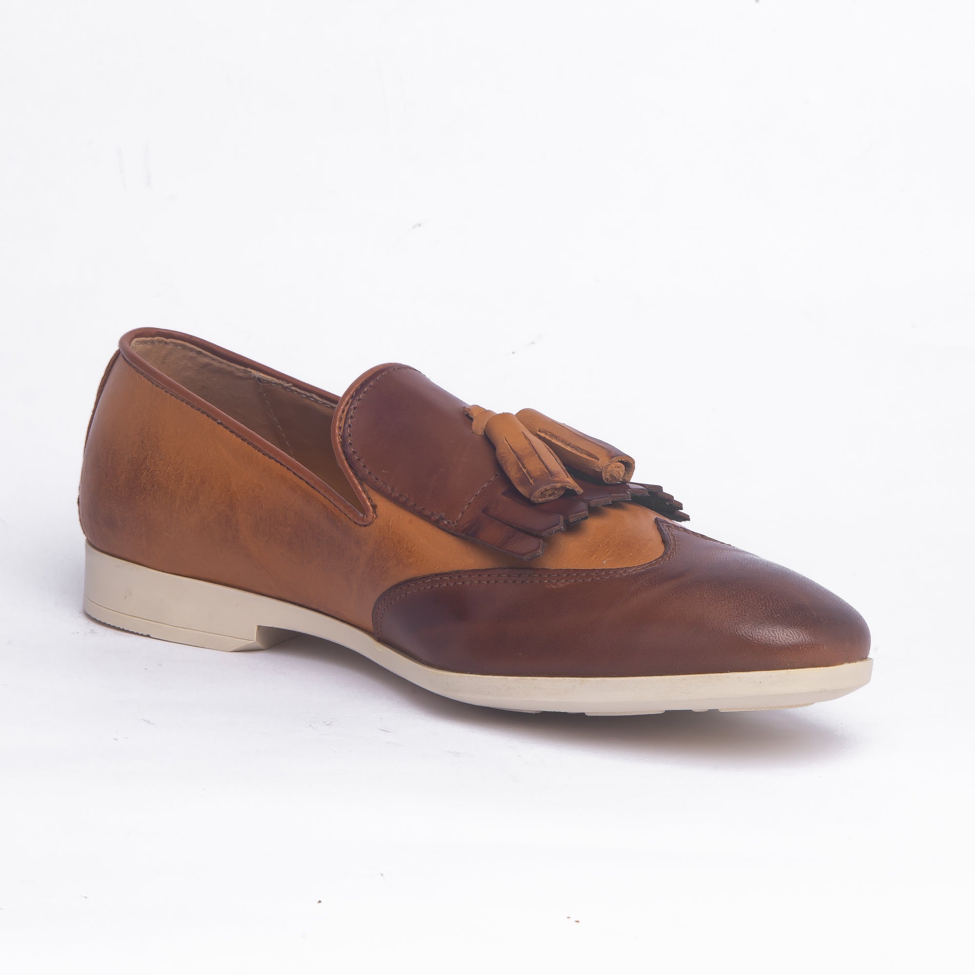 Mocassins En Cuir - Marron