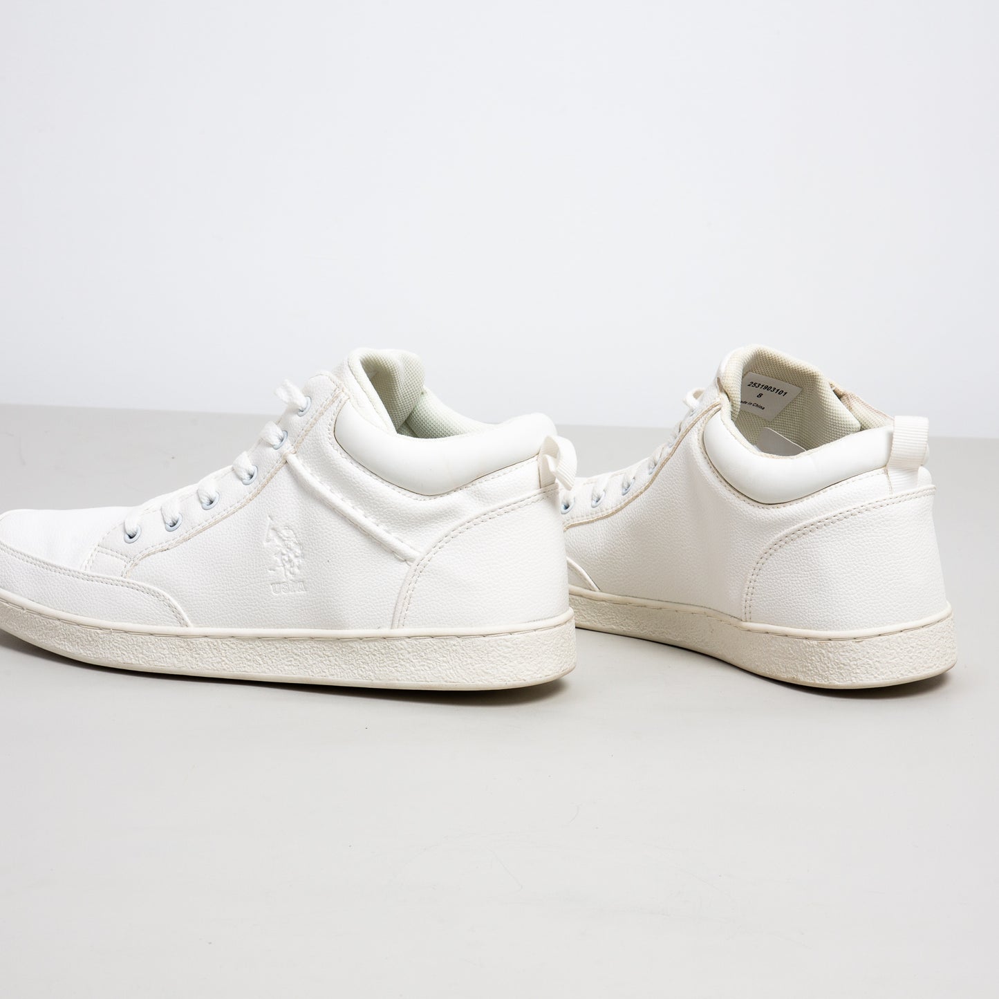 US Polo Assin Sneakers montante - Blanc