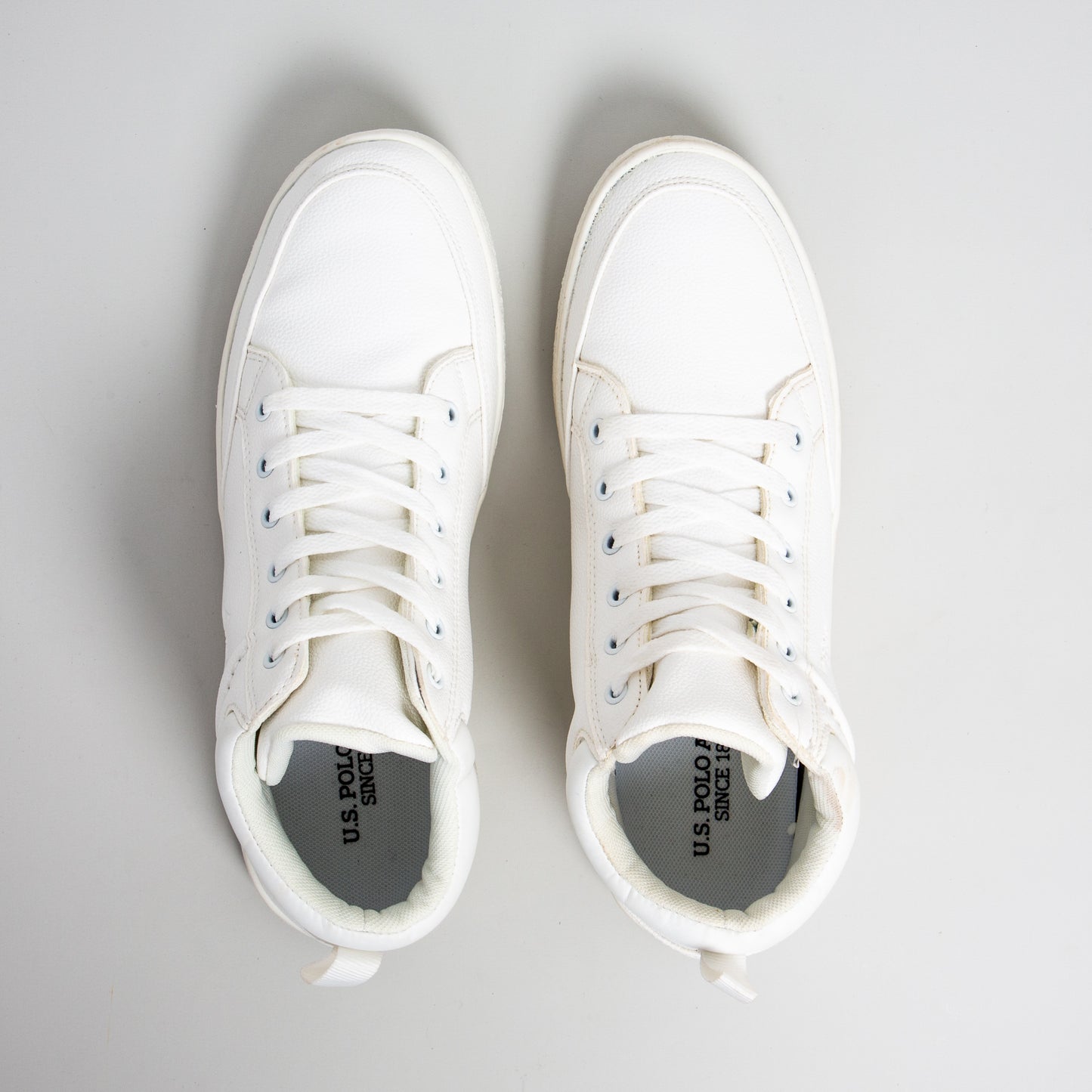 US Polo Assin Sneakers montante - Blanc