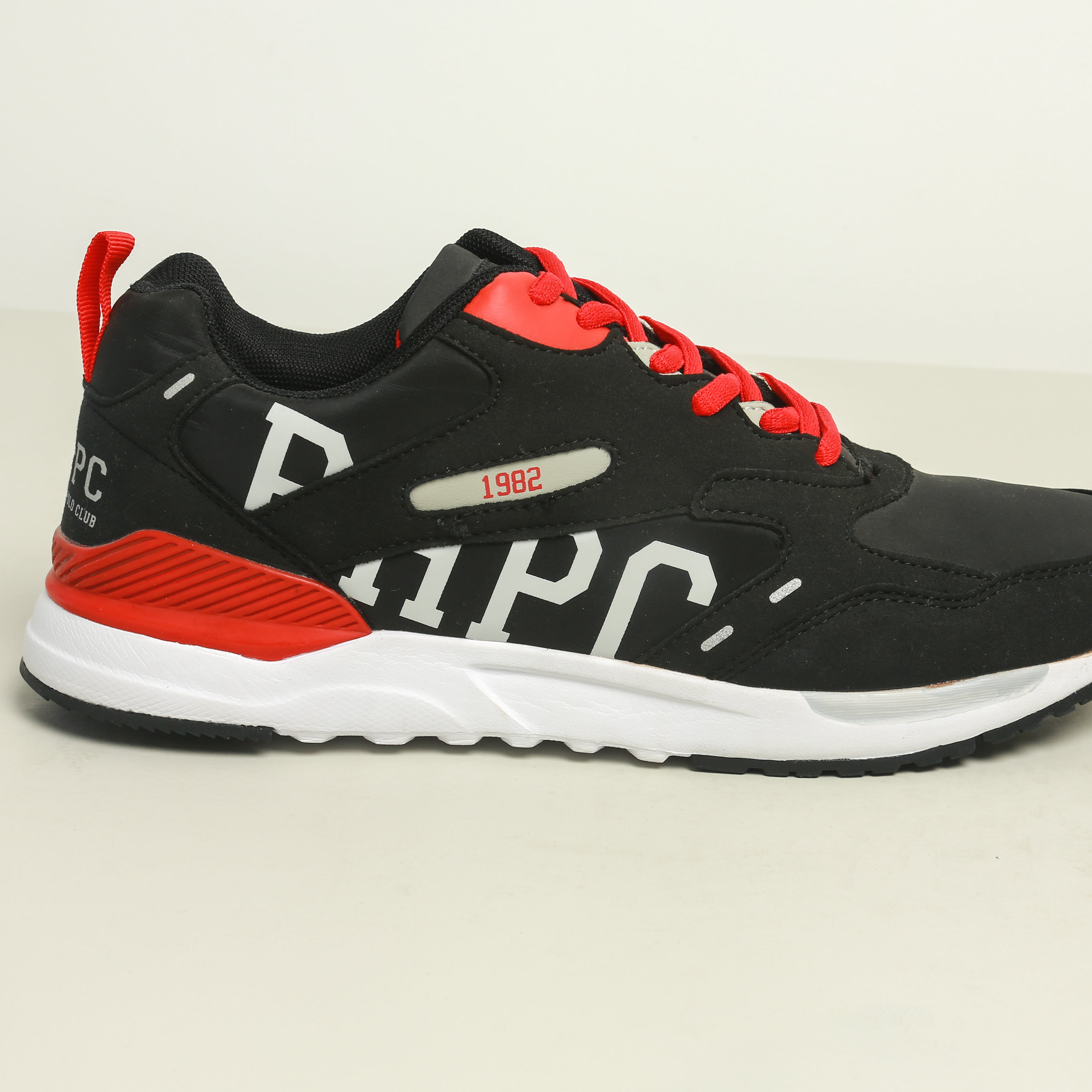 Sneakers Homme - Noir / Rouge
