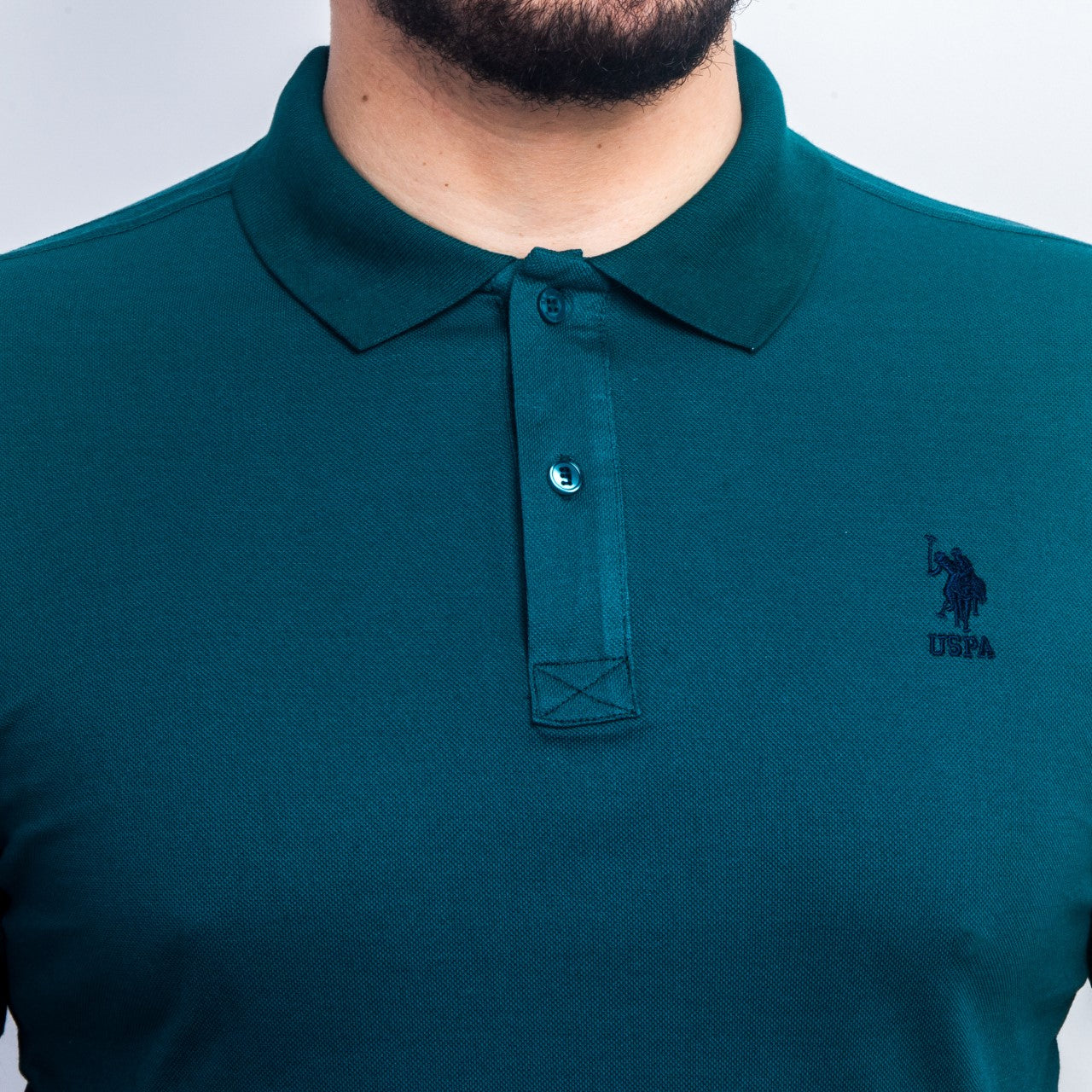 Polo à Motif - Vert